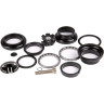 Рулевая TECH TEAM NECO H878 с внешними чашками, 1-1/8